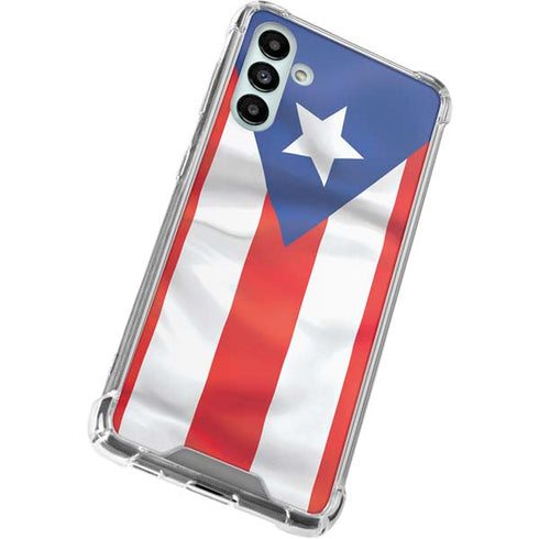 Puerto Rico Flag Galaxy A13 5G Clear Case